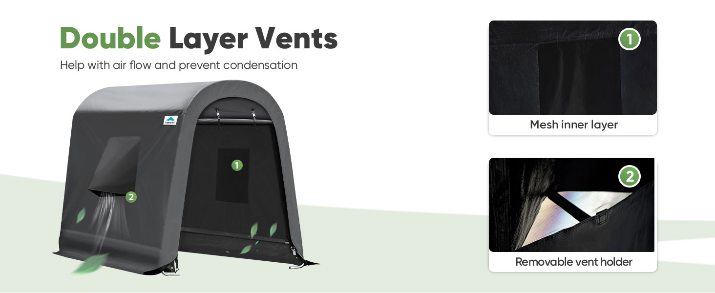 double layer vent