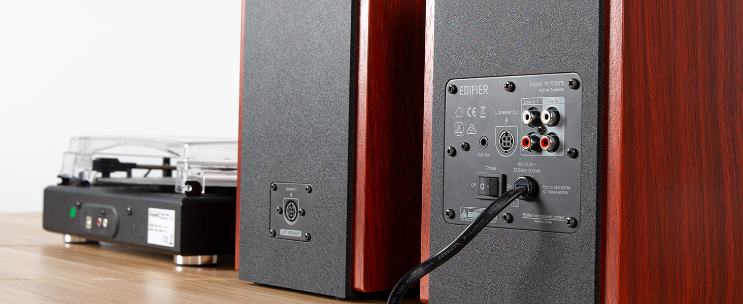 Edifier【Upgraded】R1700BTs Active Bluetooth Bookshelf Speakers 2.0