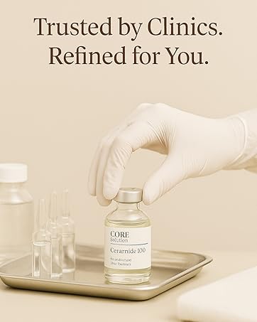 Vertical brand story showing FEEL MATRIGEN’s clinical skincare focus with clean, professional tone