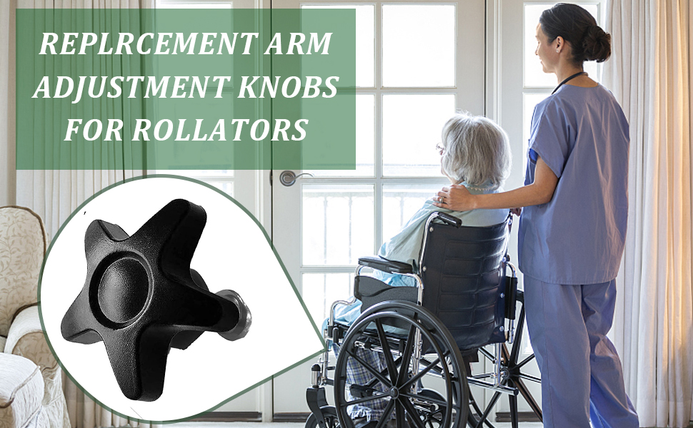 Pacify 2 Pack Replacement Adjustment Star Knobs for