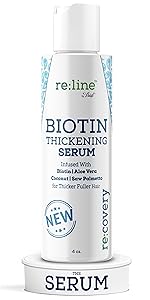 Biotin Hair Growth Serum for Women Men Hair Thickener for Fine Hair Serum for Hair Growth Biotin