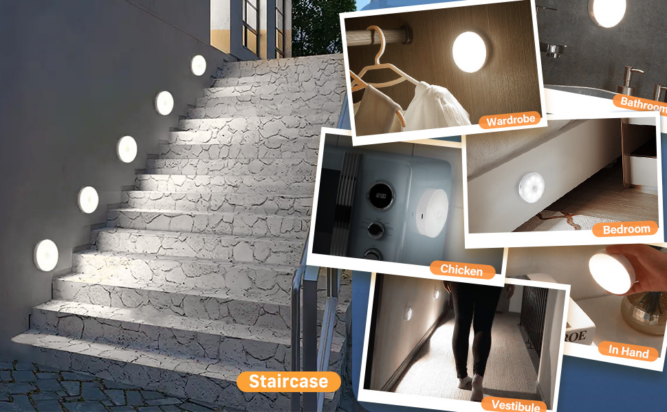 Lulizar Motion Sensor Lights Indoor