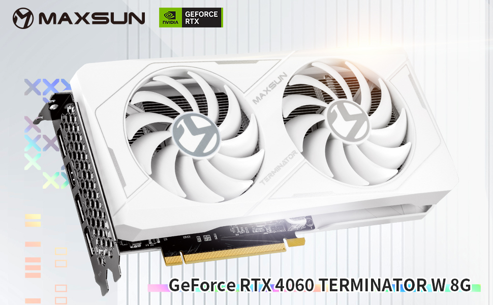 Amazon.com: MAXSUN GeForce RTX 4060 8G GDDR6 Video Gaming