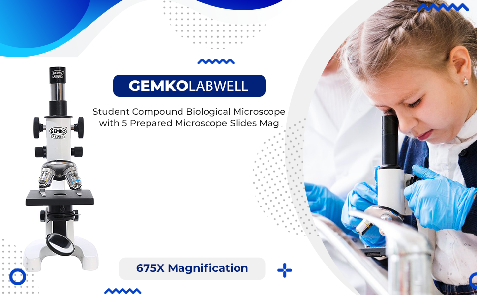 SPN-BNB85 Gemkolabwell Gemkolabwell Microscope School Lab Medical 2000x Brass Vet Monocular Cordles