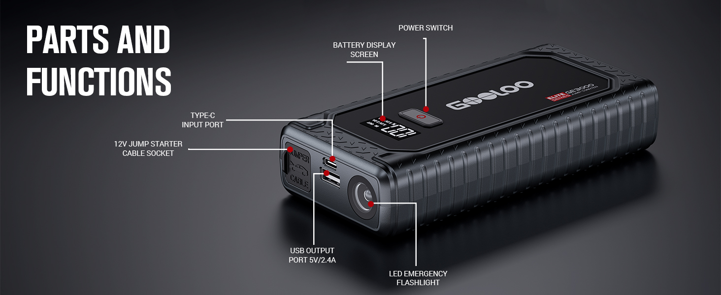 car jump starter power bank
