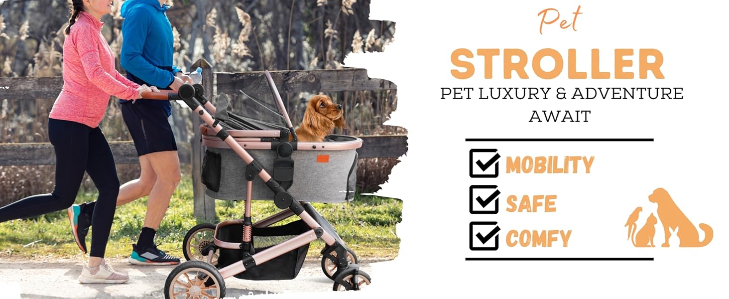 puppy stroller