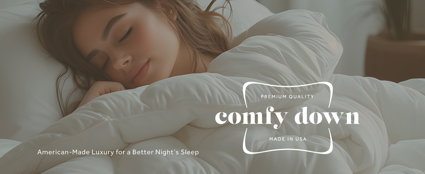 ComfyDown Goose Down White Comforter - All Season Washable Duvet Insert with Corner Tabs - King
ComfyDown Goose Down Whi D9ba4cc3 1c44 4b7b 84d7 2f3c111c5e20. CR0,0,1464,600 PT0 SX1464 V1