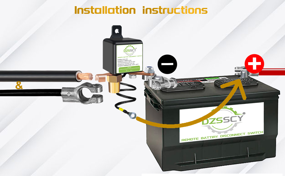 Mua Remote Battery Disconnect Switch 12v, 250A, AntiTheft Car Kill