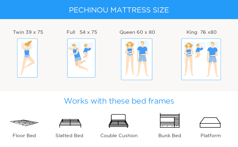 King Size Mattress,10 Inch Gel Memory Foam Hybrid King