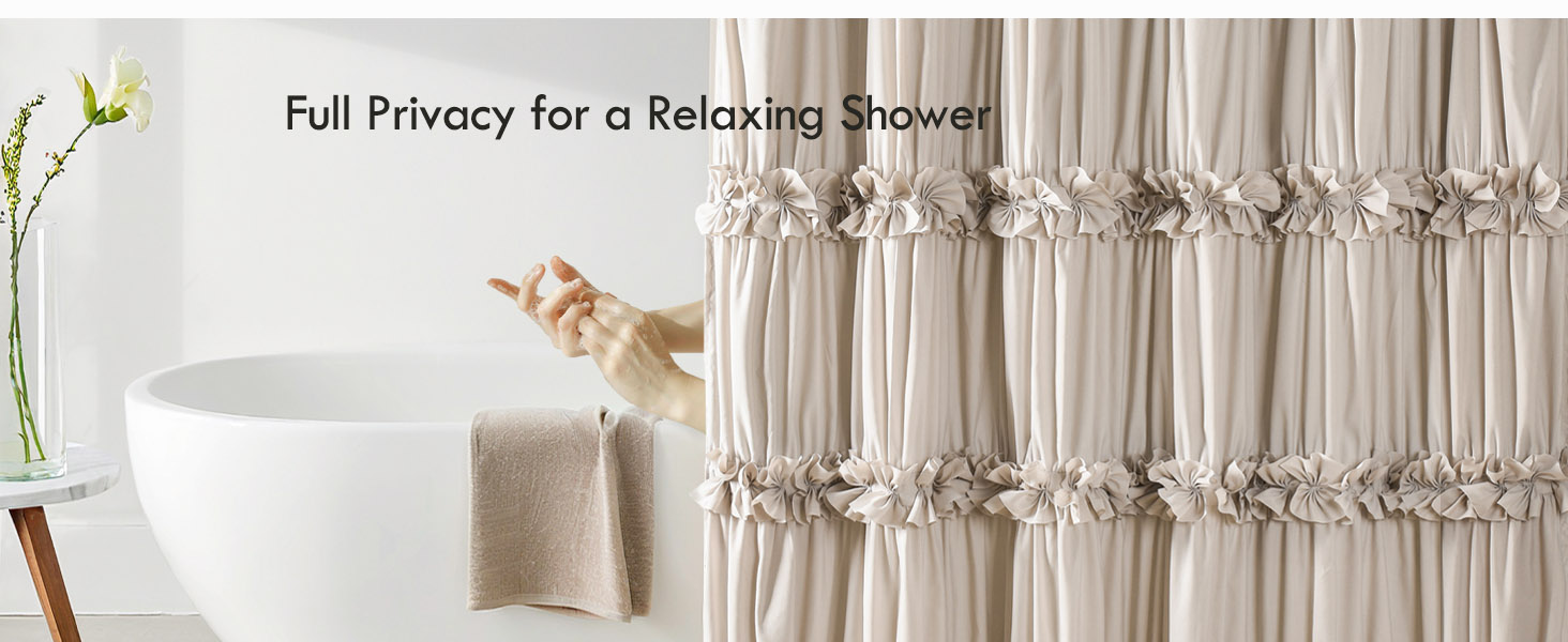 Full Privacy for a Relaxing Shower