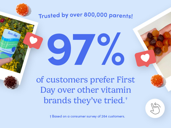 First Day Teen's Multivitamin Gummies for Teens