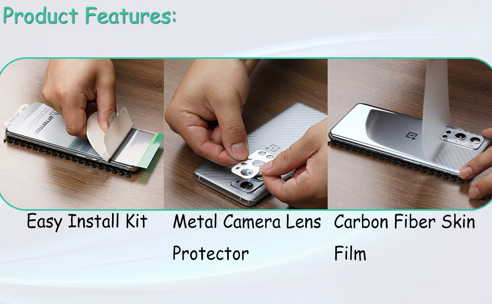 Ibywind Screen Protector for OnePlus 9 Pro 5G(6.7"),[Pack of 2],[Camera