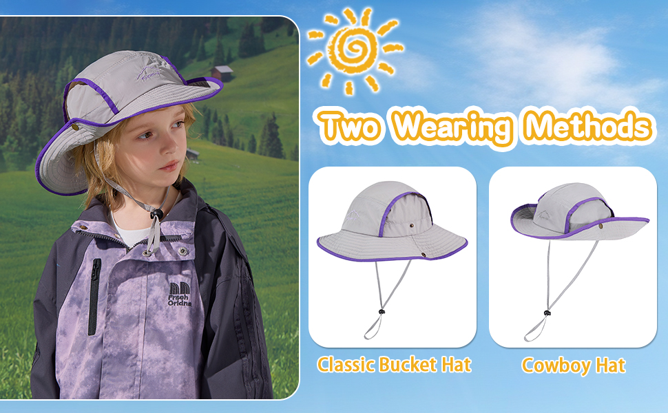 kids bucket hat