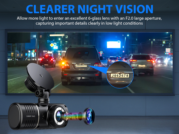 Dash Cam Front and Rear