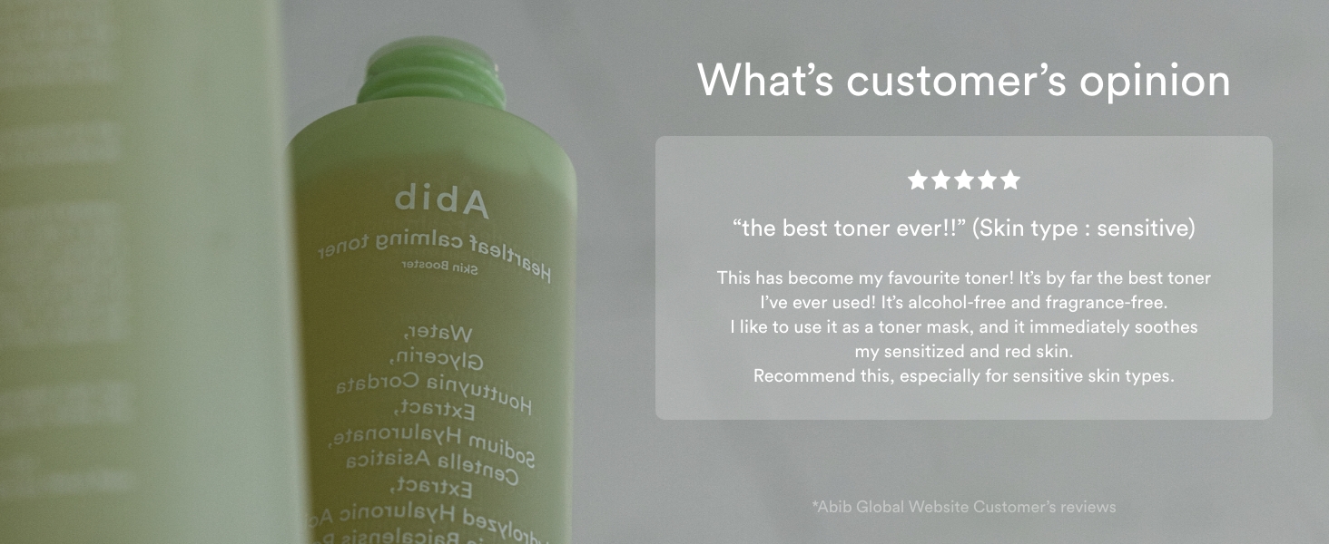"The best toner ever!"