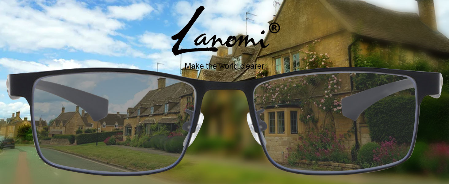 Photochrome Progressive Multifocus Lesebrille