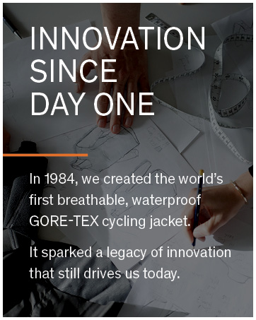 GORE-TEX innovation and performance gear for running and cycling in all conditions.