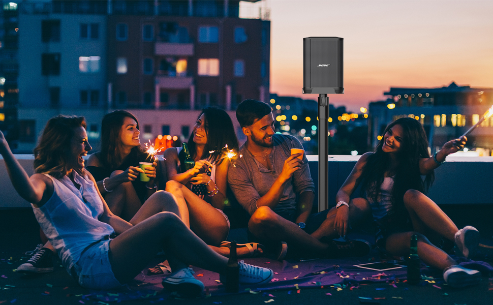 Party box speaker stand