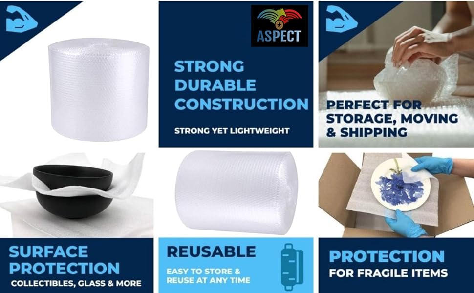 Aspect Bubble Wrap For Moving House Large Bubble Wrap Roll Roll of