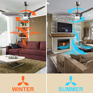 ceiling fan for winter