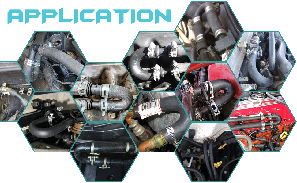 Engine Heater Core Bypass Kit with 5/8" 3/4" Hose