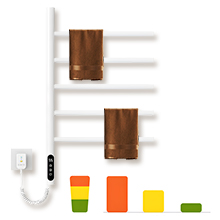 Electric Heated Towel Warmer Rack, Swivel Wall Mounted Electric Towel Warmer Rack