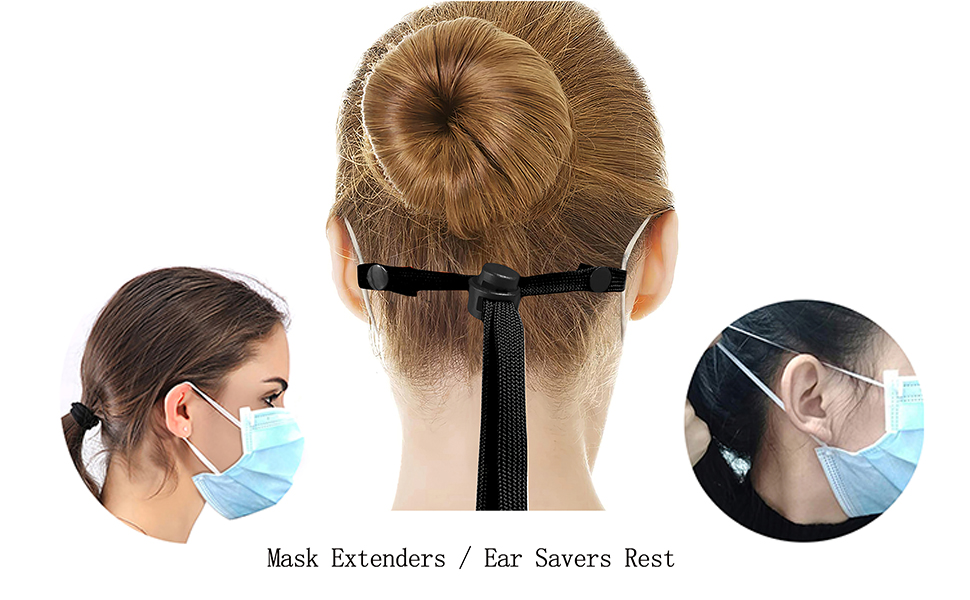 TUOXUAN Face Mask Lanyard for Kids with Snaps Mask Holders