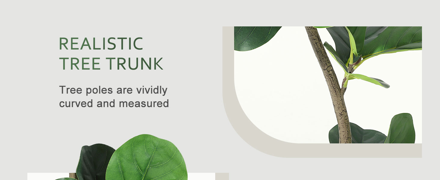 Faux Fiddle Leaf Fig Tree