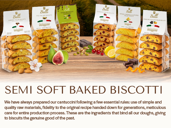 Belli Tuscan Cranberry And Almond Cantuccini | - Specialty Italian Foods