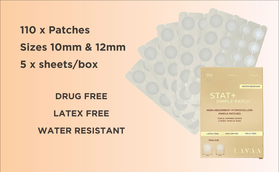 STAT+ Pimple Patch Acne Blemish Spot Zit Hydrocolloid