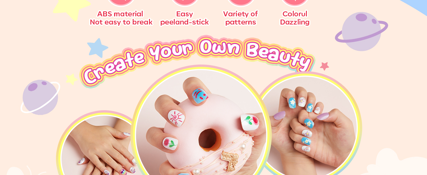 press on nails for kids
