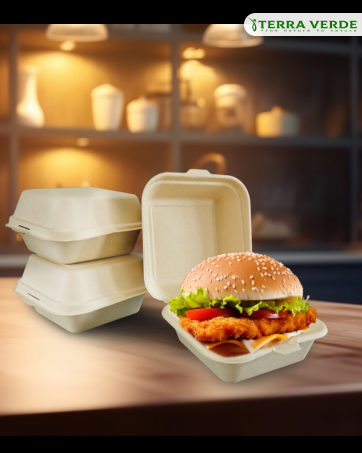 Burger Box Clamshell