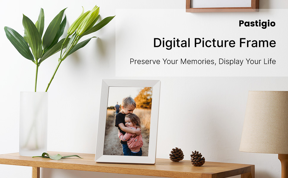 WiFi Digital Picture Frame with FRAMEO App, 10.1 Inch HD