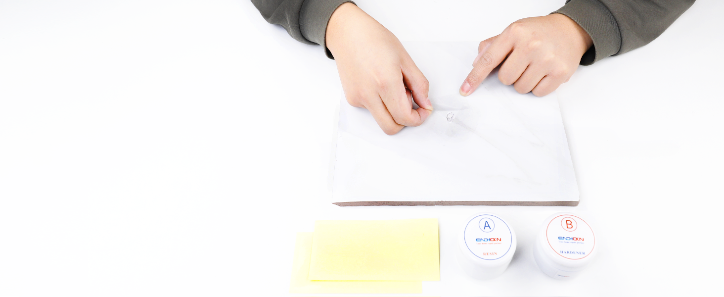 Bathtub Repair Kit White 140g, Endhokn Ceramics Enamel Fiberglass