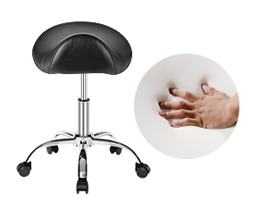 saddle stool rolling chair