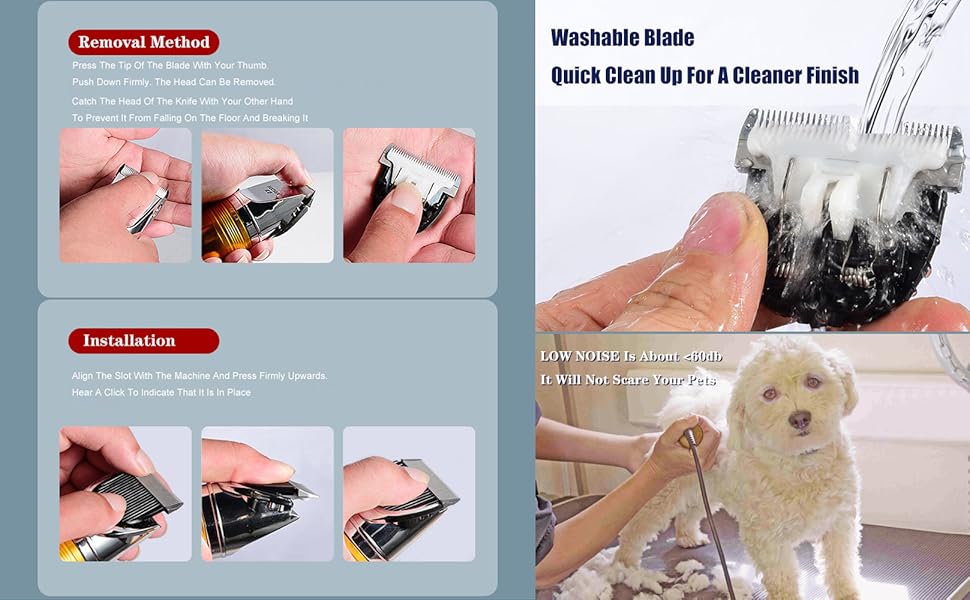 Electric Professional Dog Grooming Clippers