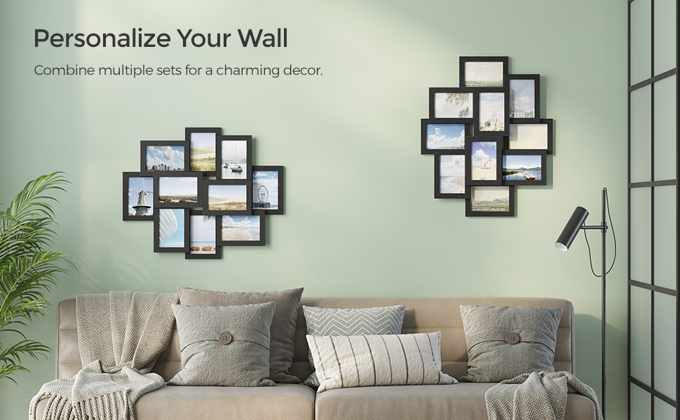 4x6 collage picture frames for wall decor 