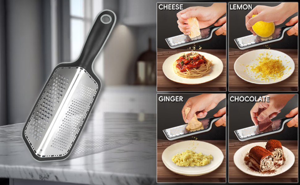 Cheese Graters,Kitchen Stainless Steel Handheld Zester