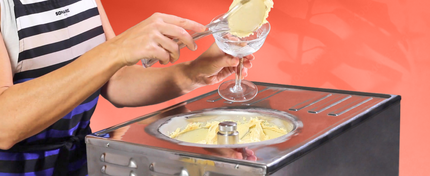 macchine per gelato domestico professionale sorbetto granita bevande ghiacciate vegano senza glutine