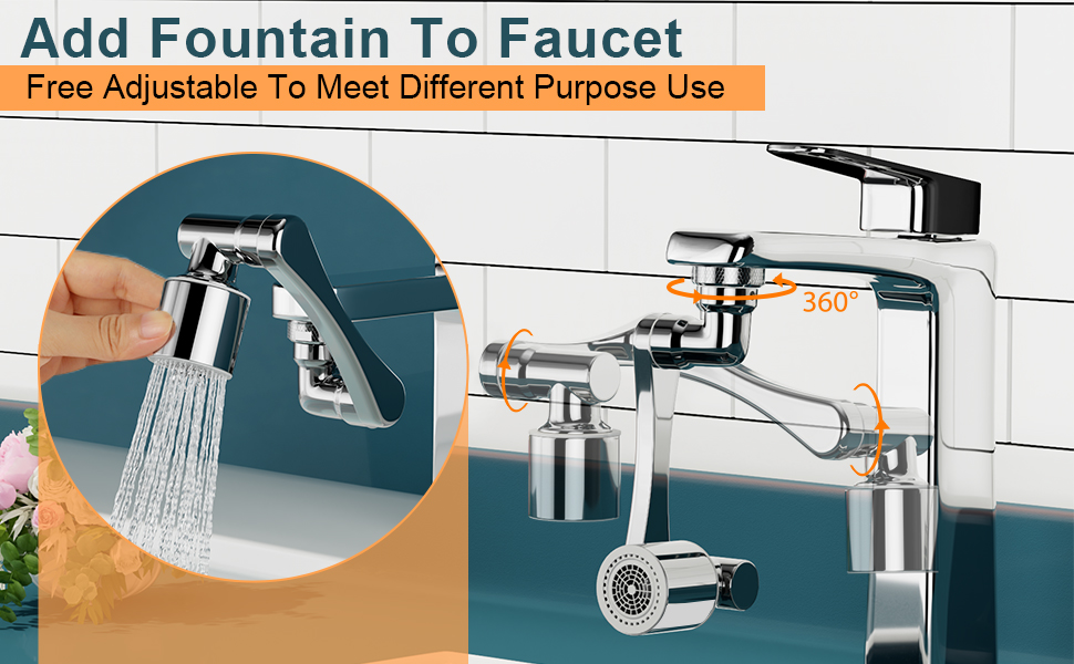 1080°Swivel Faucet
