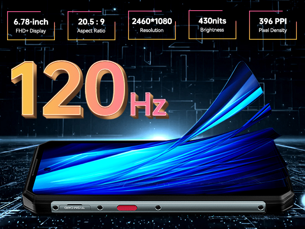 120Hz refresh rate provides a clear, silky smooth image when you watch videos and play games