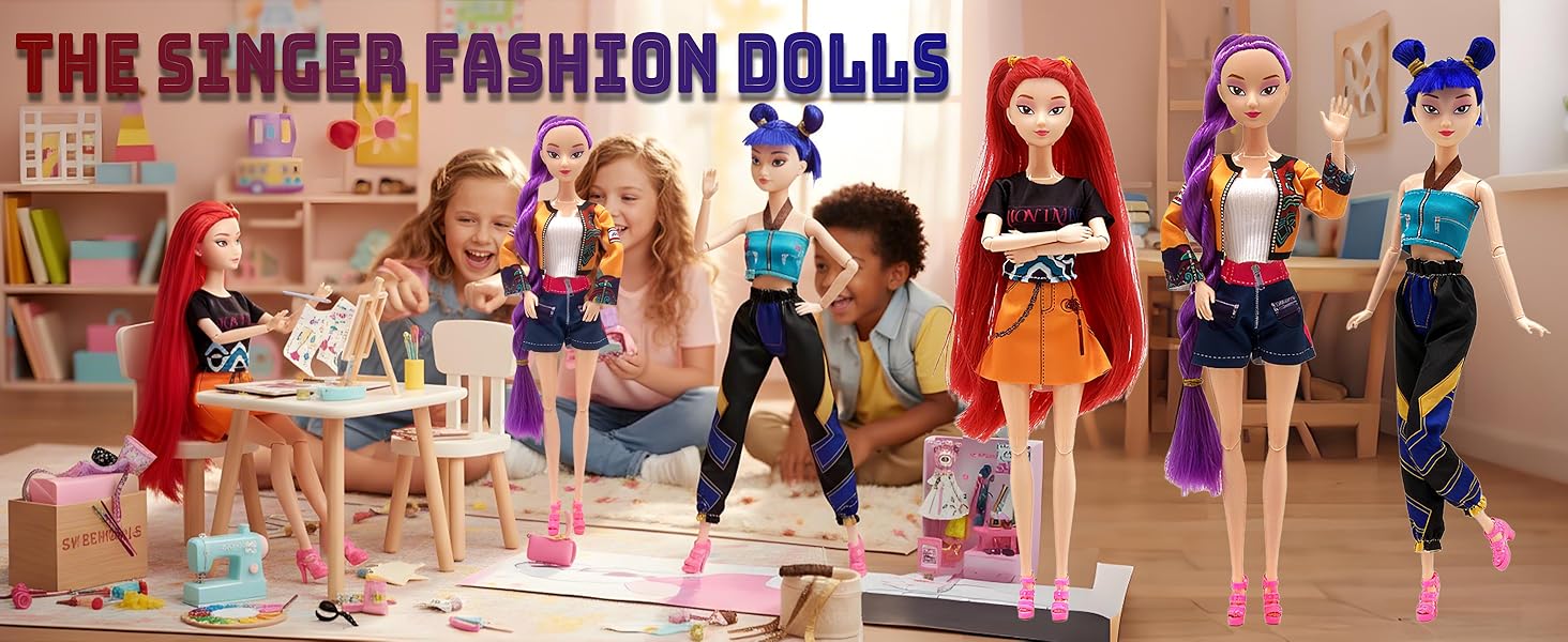 Yewmow 11.5" Fashion Doll