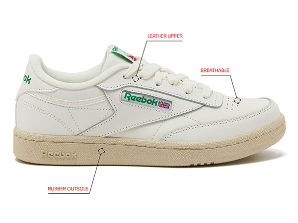 Amazon.com | Reebok Club C Girls and Boys Shoes for Kids