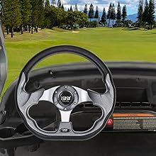 golf cart steering wheel