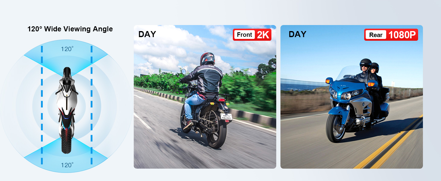 INNOVV K6 Motorcycle Dash Cam