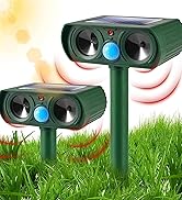 Amazon.co.jp: 【2個セット】動物撃退器 猫よけ 鳥よけ 超音波