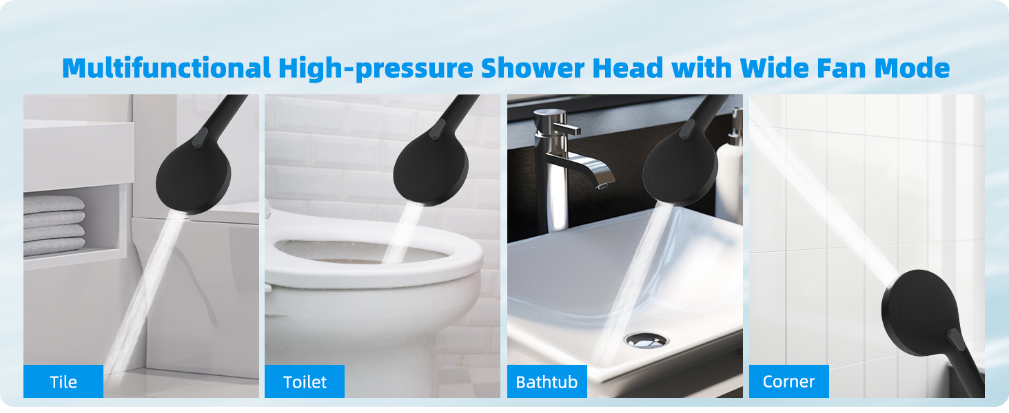 high pressure shower head