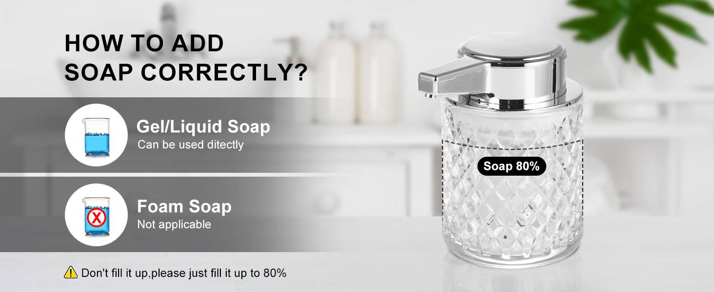 Add soap