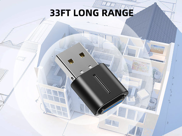 USB Bluetooth 5.2 Audio Transmitter