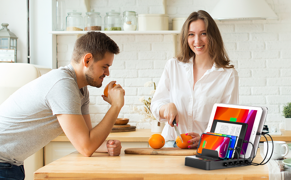 USB charging station HUB gift for dad mom wife son daughter